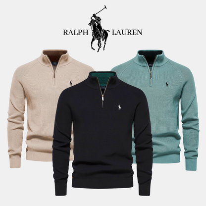 Pull Col Zippé R&L (DÉSTOCKAGE)