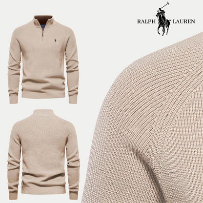 Pull Col Zippé R&L (DÉSTOCKAGE)