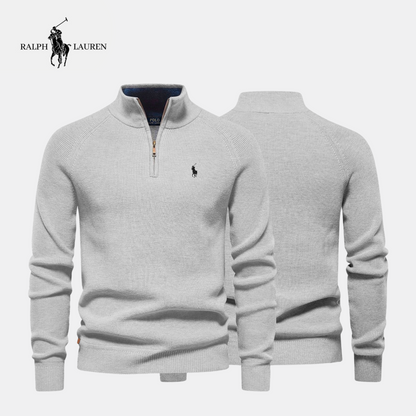 Pull Col Zippé R&L (DÉSTOCKAGE)