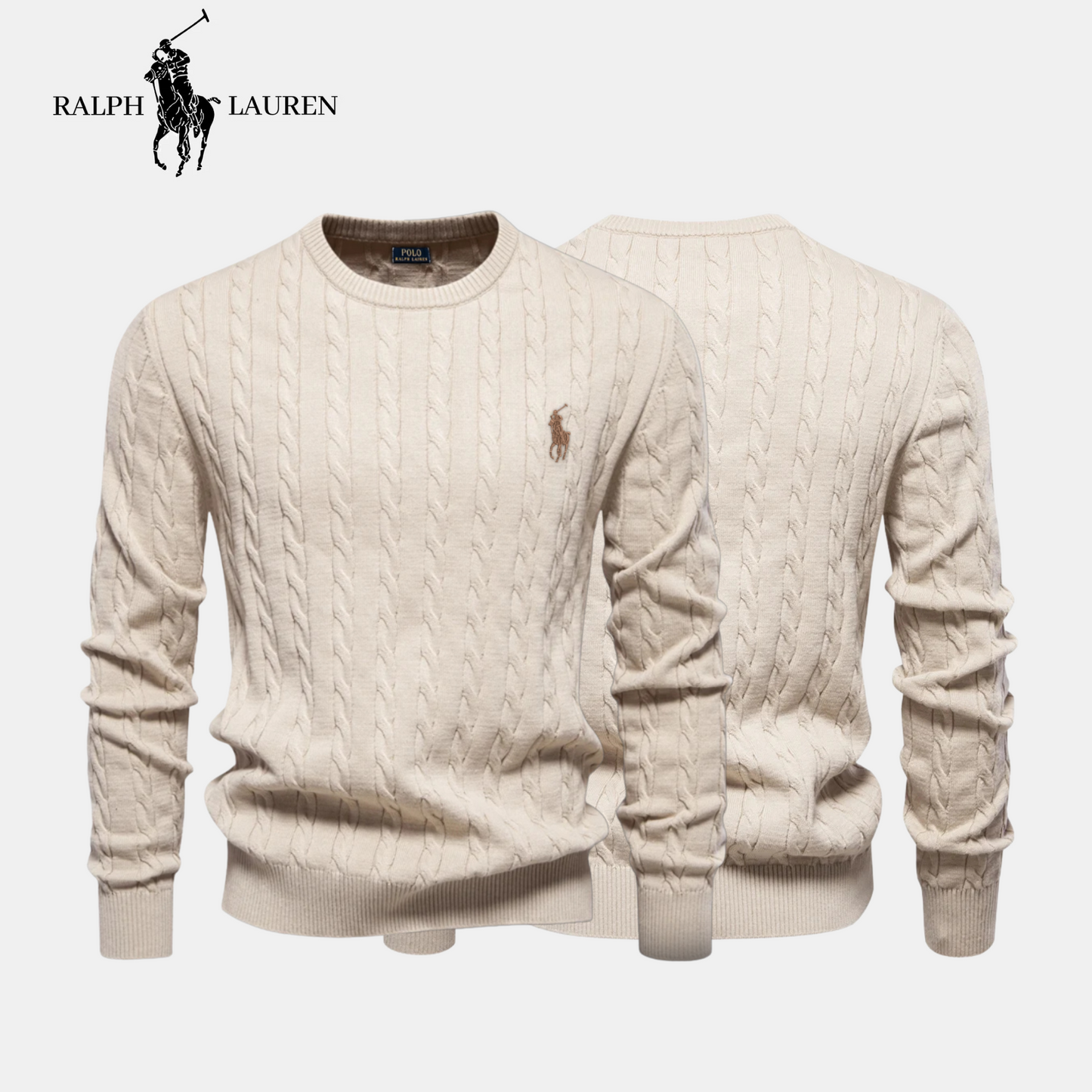 Colon de coton brodé R&L Premium - Vente de dédouanement