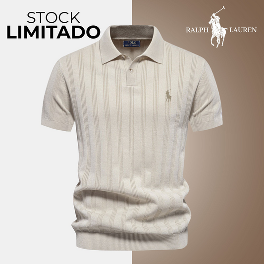 Polo Texturizado para Hombre RL - Stock Limitado